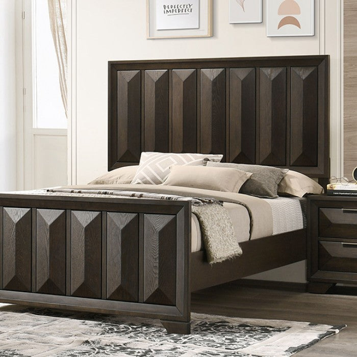 Hexham 4-Piece Queen Bedroom Set - Espresso