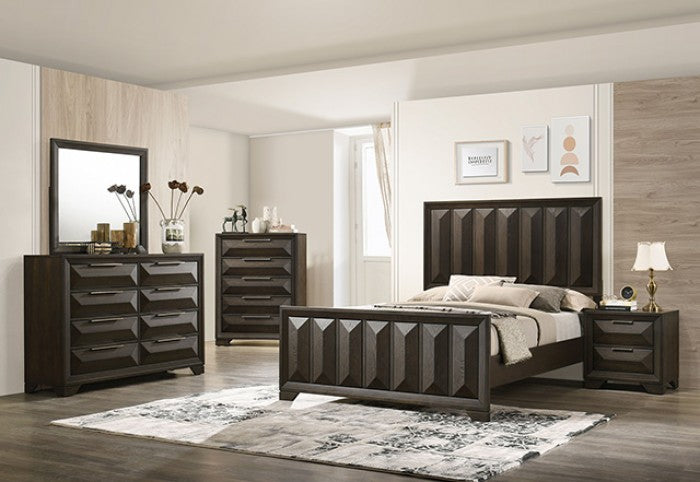 Hexham 4-Piece Queen Bedroom Set - Espresso