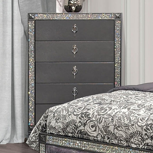 Titania Bedroom Chest - Gray