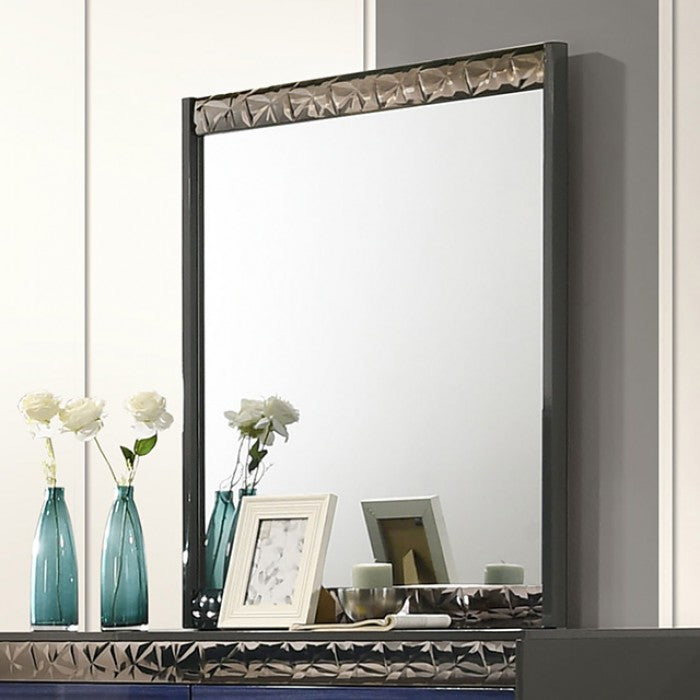Hartlepool Mirror - Ash Gray/Indigo Blue