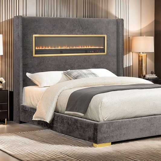Danvers Queen Bed - Gray
