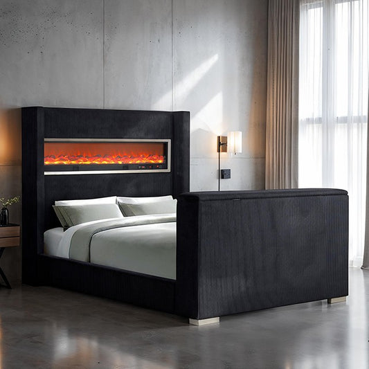 Sumter Queen Bed - Black