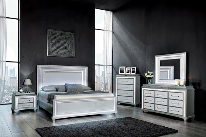 Galea 4-Piece King Bedroom Set - Gray