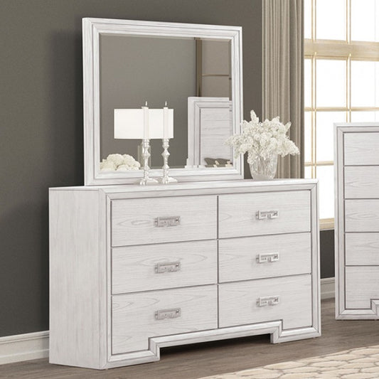 Basilone Dresser - Rustic White