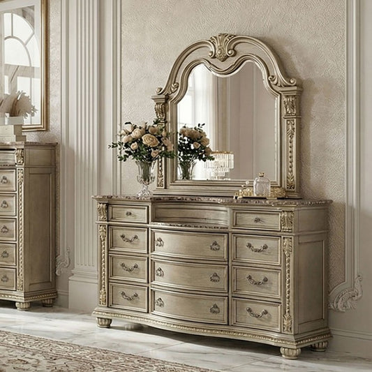 Fromberg Collection Gold Finish Dresser