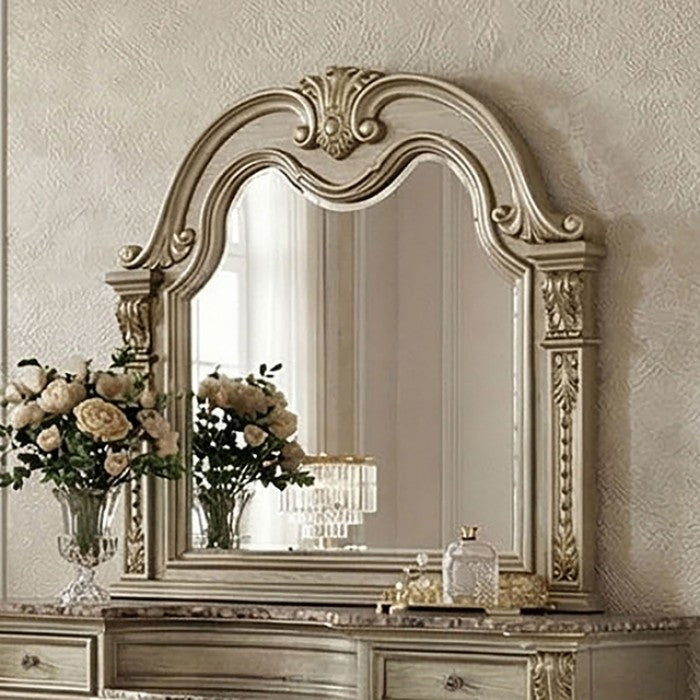 Fromberg Collection Gold Finish Mirror