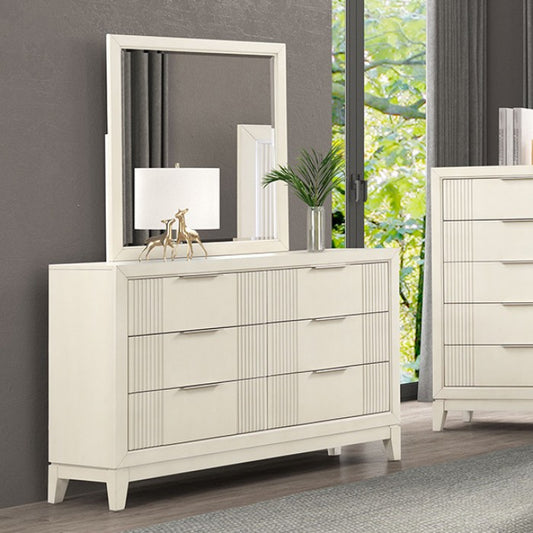 Isadore Dresser - Antique White