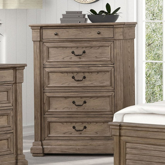 Sheringham Bedroom Chest - Weathered Gray