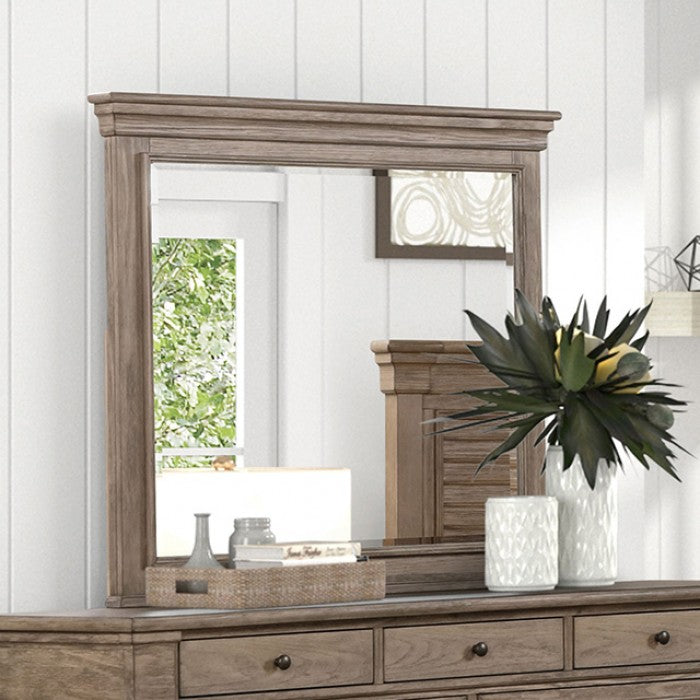 Sheringham Mirror - Weathered Gray