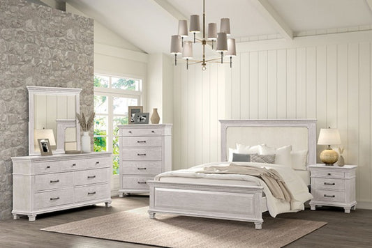 Swanley 4-Piece King Bedroom Set - Weathered Gray