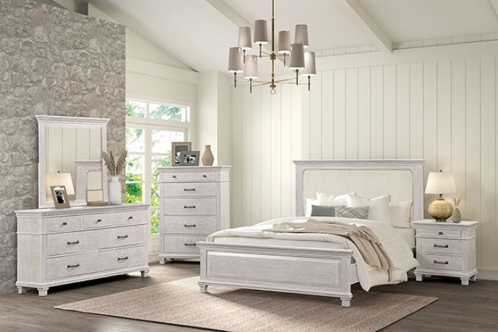 Swanley 4-Piece King Bedroom Set - Weathered Gray