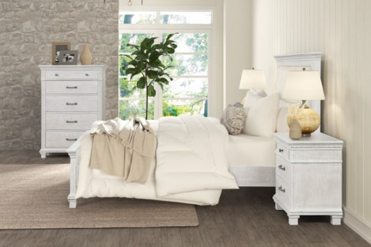 Swanley 4-Piece King Bedroom Set - Weathered Gray
