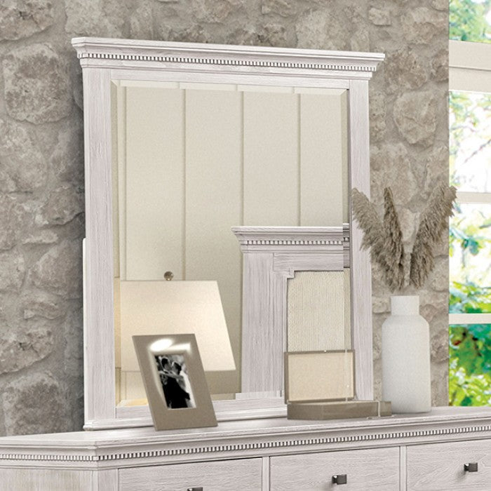 Swanley Mirror - Weathered Gray