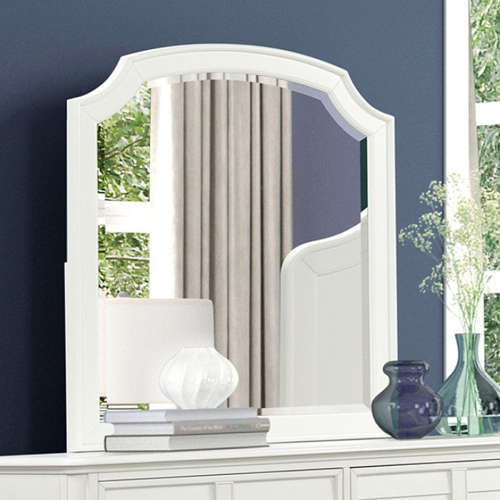 Whitehaven Mirror - Antique White