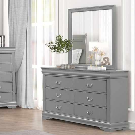 Louis Philippe Leather Dresser