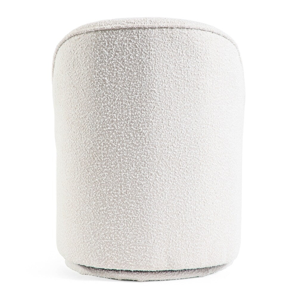 Broager Modern Boucle Swivel Side Chairs (Set of 2)