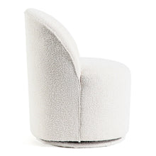 Broager Modern Boucle Swivel Side Chairs (Set of 2)