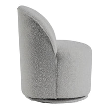 Broager Modern Boucle Swivel Side Chairs (Set of 2)