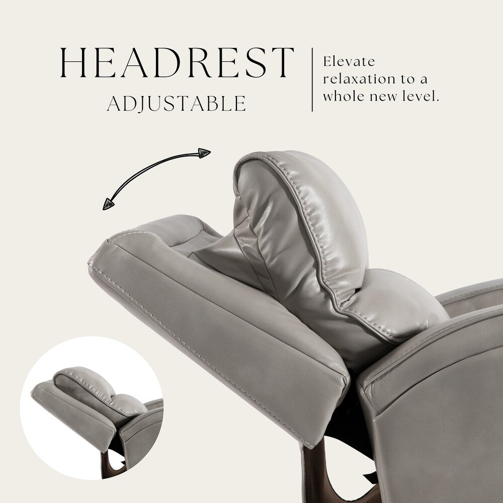 Vasilios Transitional Power Sofa & Loveseat Set - Taupe