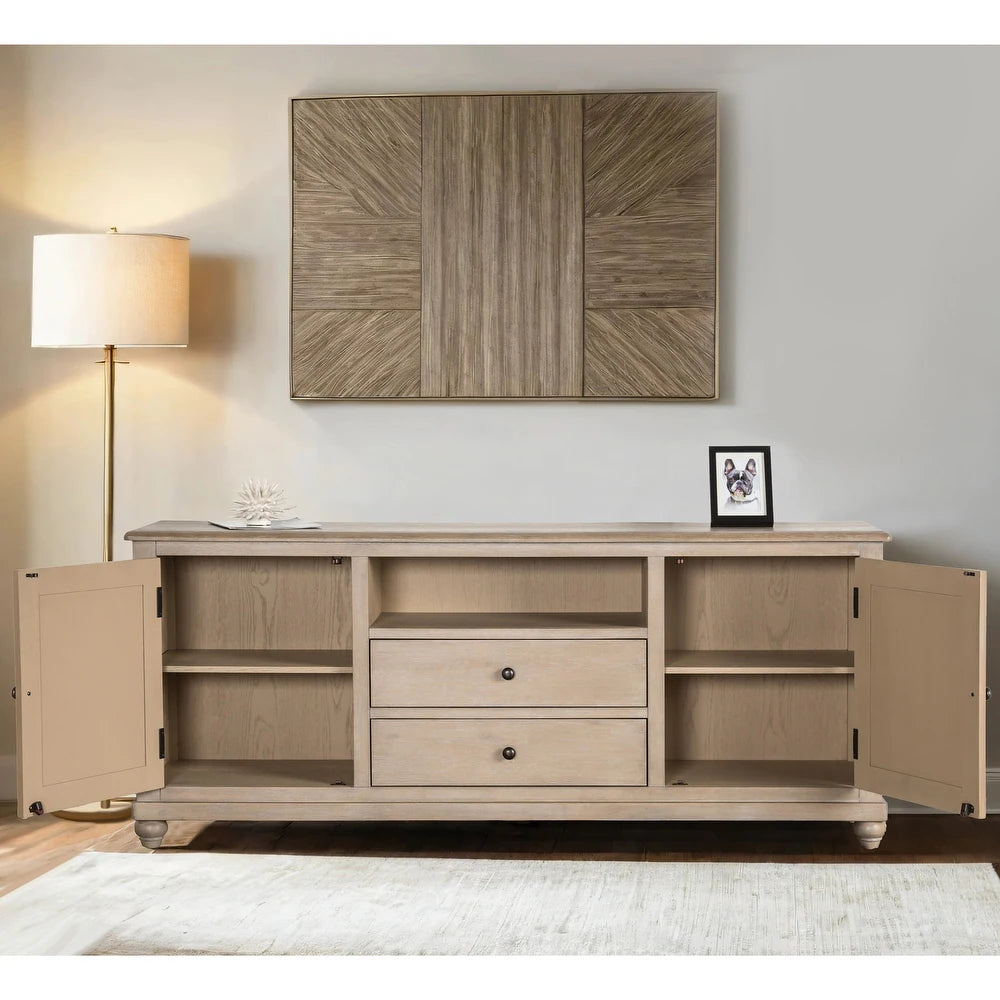 Chesapeake Modern Farmhouse Solid Wood TV Console