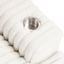 Veyrier Plush Chenille Oversize Chaise Lounge