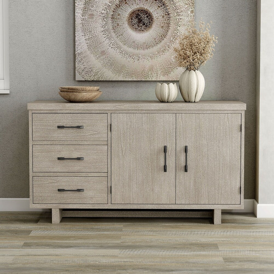 Hagerman Modern Farmhouse 3-Drawer Server