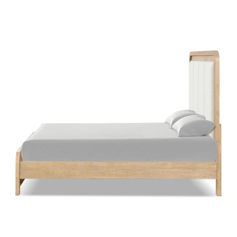 Handforth Channel-Padded Two-Tone Modern Bed
