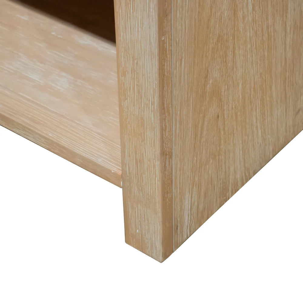 Handforth Modern Solid Wood Natural Finish Nightstand