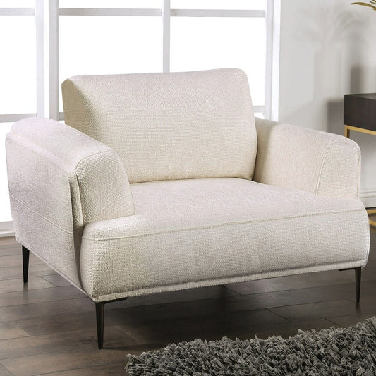 Gladbach Contemporary Chenille Living Room Chair