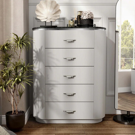 Aldgate Art Deco Style Light Gray King Bedroom Collection