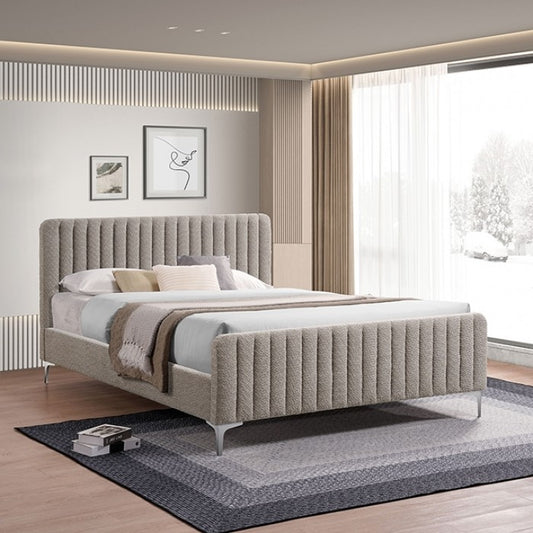 Catkin Queen Bed - Light Brown