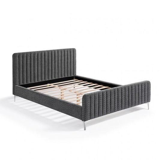 Catkin Queen Bed - Dark Gray