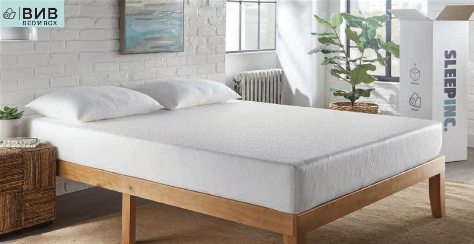 Sleep Inc S10408 8" Factory Select Foam Mattress