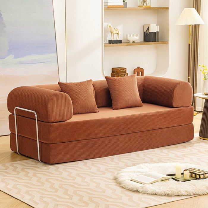 Perri Corduroy Sofa - Rustic Brown