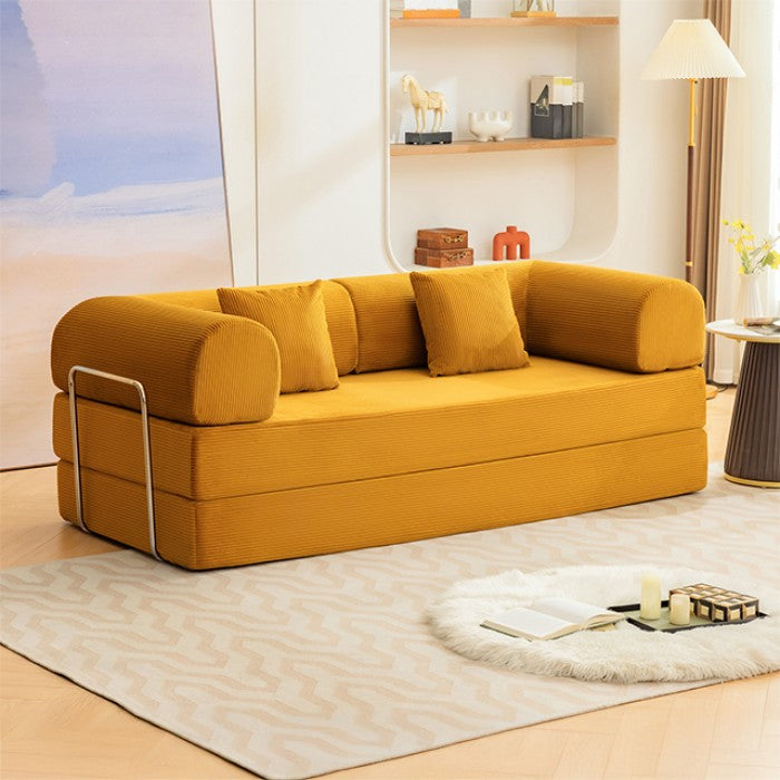 Perri Corduroy Sofa - Ginger