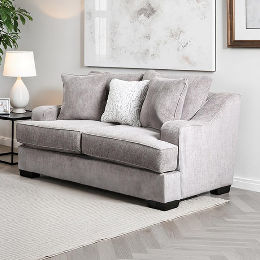 Mayfield Upholstered Loveseat - Gray