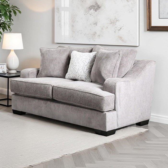 Mayfield Upholstered Loveseat - Gray