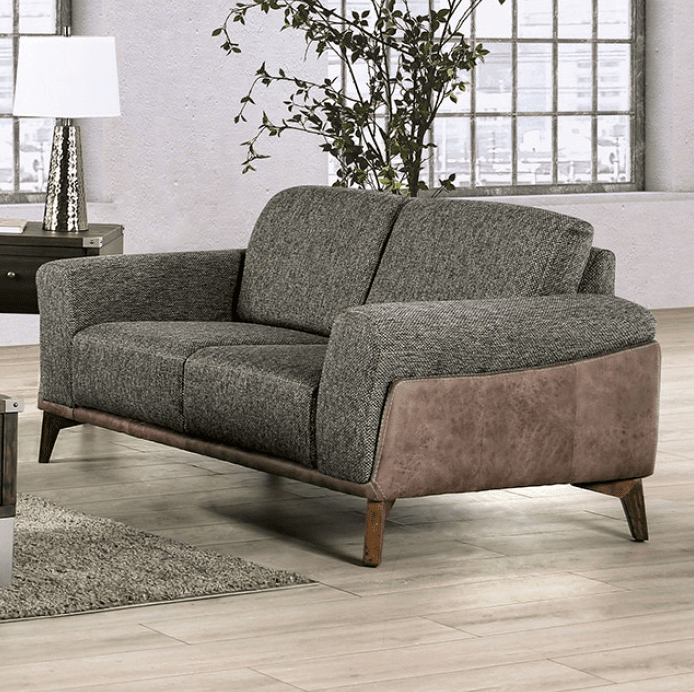 Kloten MSM Upholstered Sofa & Loveseat Set - Furniture of America