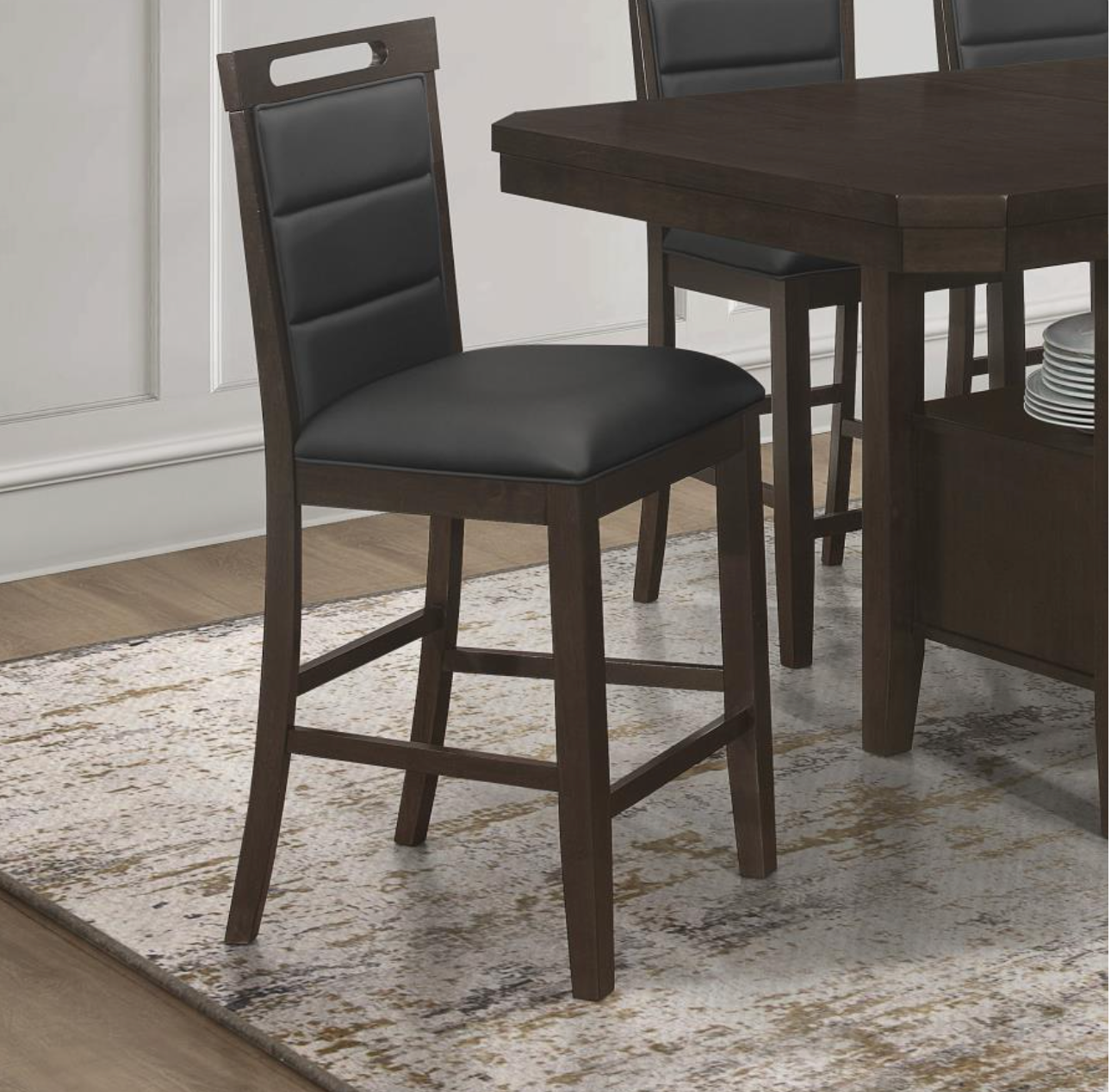 Cariza Counter Height Dining Chair Set of 2