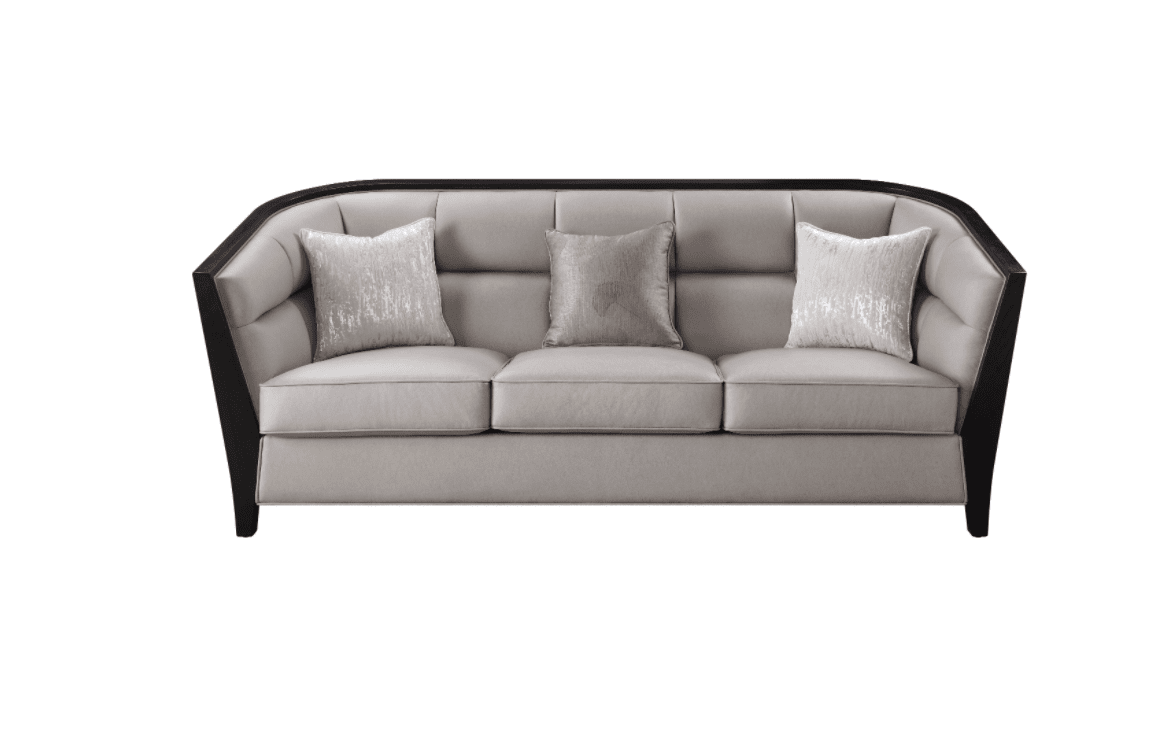 Zemocryss Transitional Shelter Arm Sofa & Loveseat Set