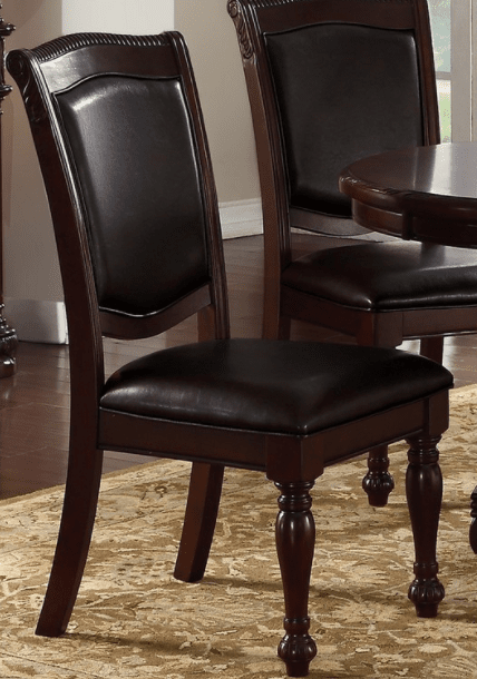 Mortgan Collection Traditional Side Chair Set of 2
