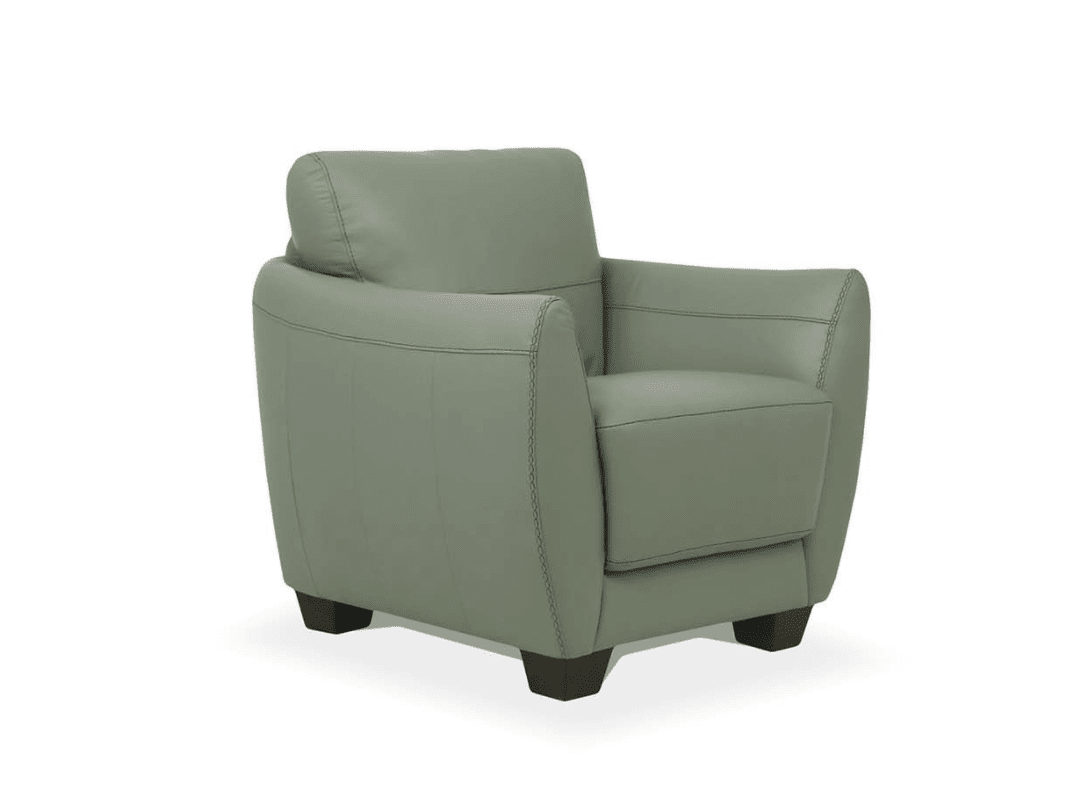 ACME Valeria Chair - 54952 - Watery Gray Leather