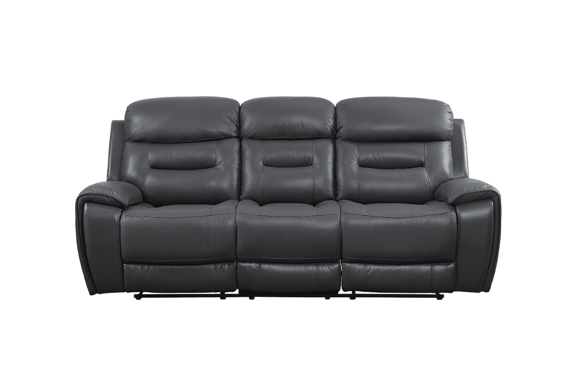 ACME Lamruil Motion Sofa in Gray Top Grain Leather