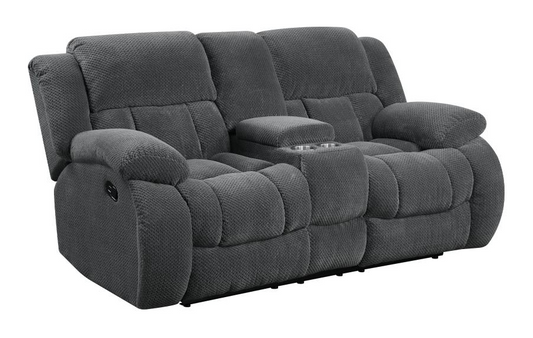 Mixon Pillow Top Arm Motion Sofa Charcoal