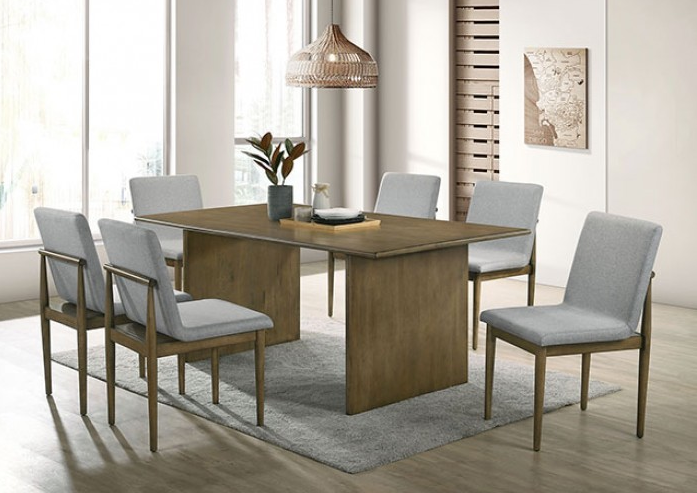 St Gallen 7-Piece Mid-Century Modern Dining Set