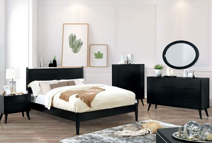Lennart Mid-Century Modern King Bedroom Set