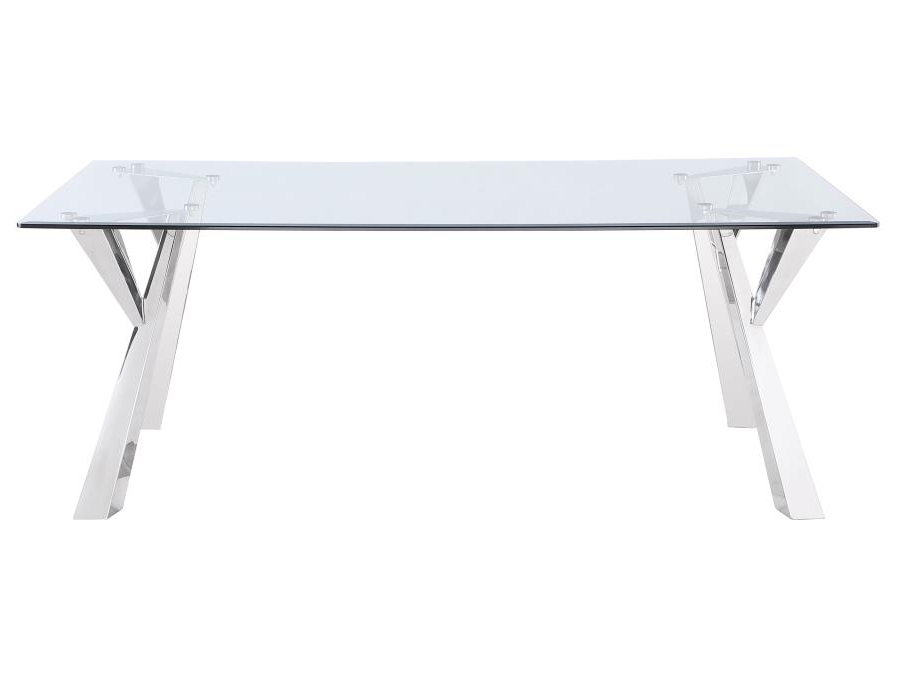 Cheyanne Modern Dining Set with Wingback Chairs