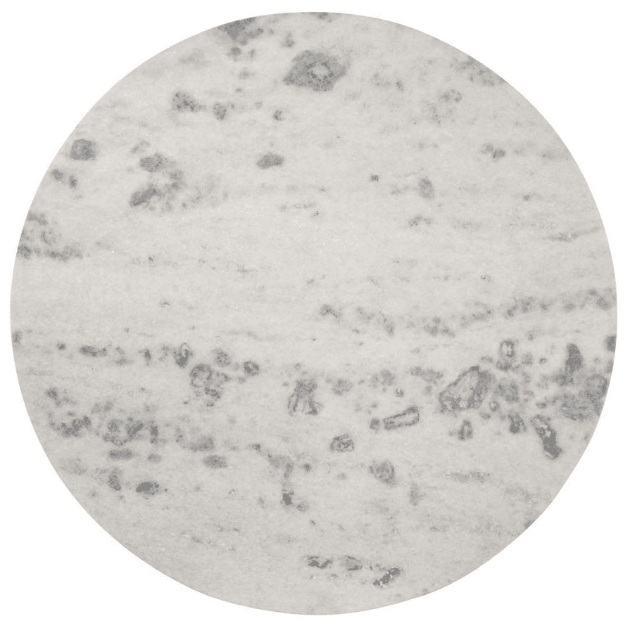 Ortega 5-Piece Dining Set with White Marble Top