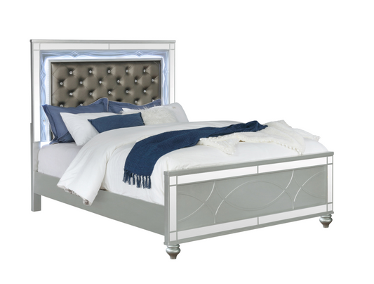 Gunnison Queen Bedroom Set with LED Headboard
