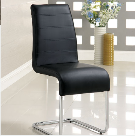 Mauna Contemporary 5-Piece Dining Set - Black